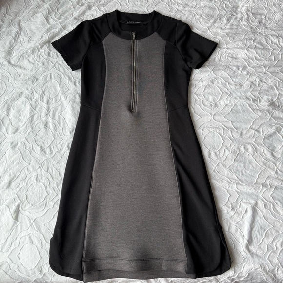 Harlowe & Graham Dresses & Skirts - Harlowe & Graham Black Sheath Midi Dress Zipper Short Sleep